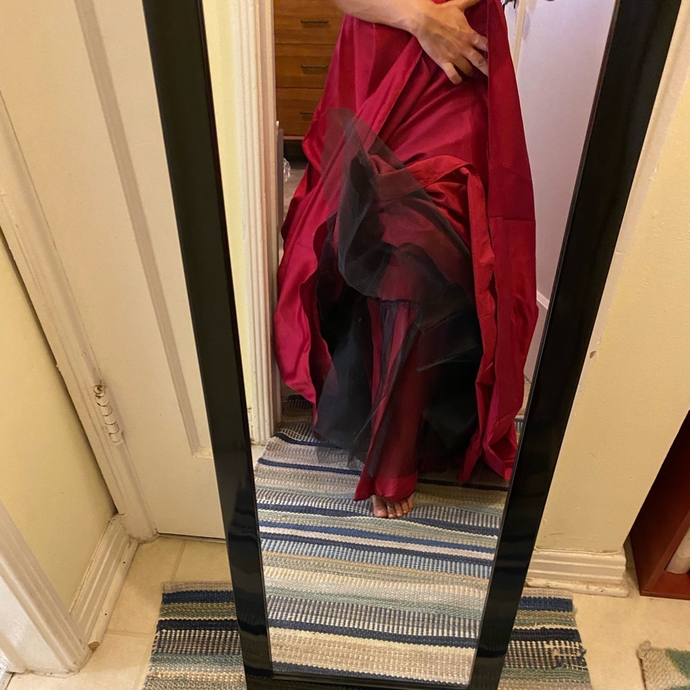 David’s Bridal strapless gown - Picture 7 of 10